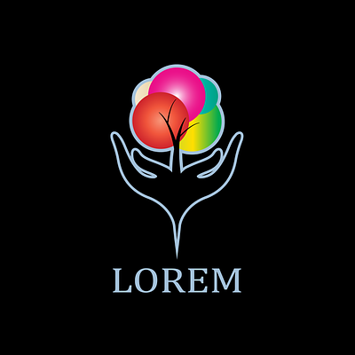 This is a logo lorem. 3d branding graphic design logo ui