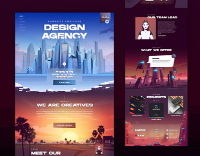 Humanity Amplified (Website Design) design graphic design illustration ui ux we web design website