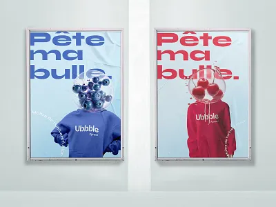 Ubbble | Advertising artdirection bobatea branding bubble bubbletea concept design graphic design