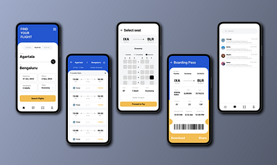 Flight booking app flightbookingapp mobileapp modernappdesign ticketbooking