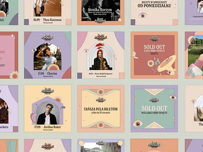 Jazz Around Festival branding branding design design festival graphic design idenity illustration jazz music socialmedia some vector visual identity w91 workshop91