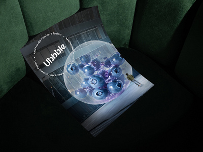 Ubbble | Poster ads artdirection bubbletea design graphic design poster
