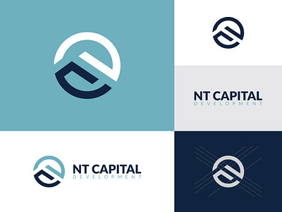 NT CAPITAL DEVELOPMENT brand identity design brand logo design branding design graphic design illustration illustrator logo logo design