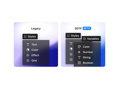 Specify · Widget illustrations clean design tokens figma figma variables gradient illustration local styles product design widget