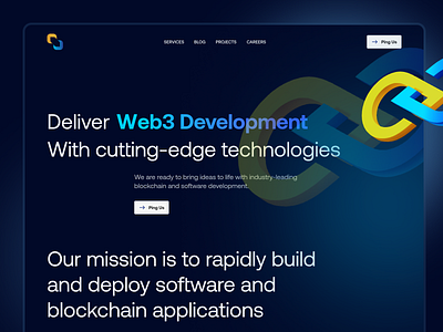 IT Services Agency Landing Page landing page ui