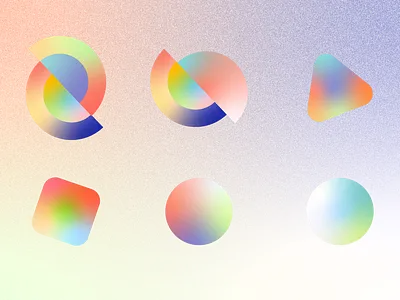 Geometric gradient shapes geometric gradient shapes