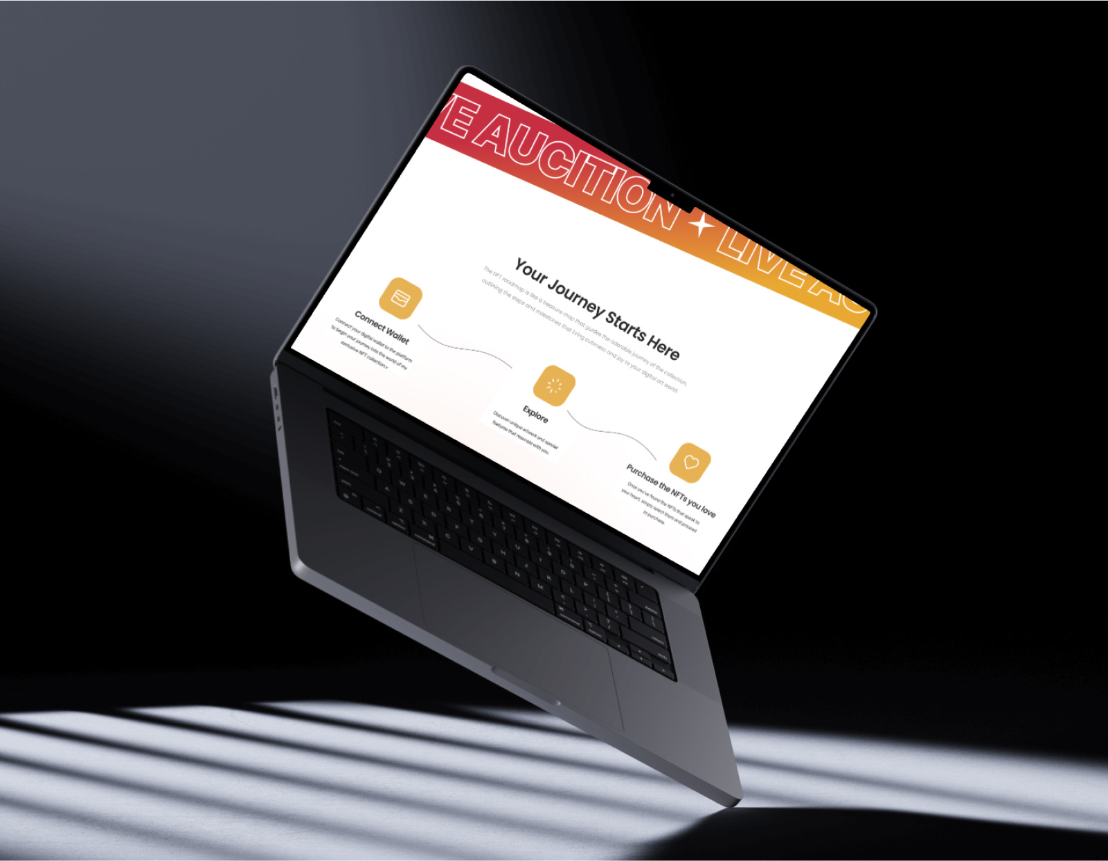 NFT Landing Page - Azuki NFT Collections azuki collection figma landing landing page nft ui ui design uiux ux web web design