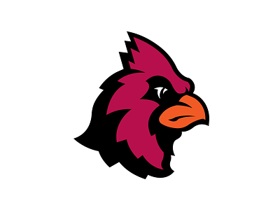 Cardinal Logo branding cardinal cardinals design identity illustration illustrator logo sports sports logo vector