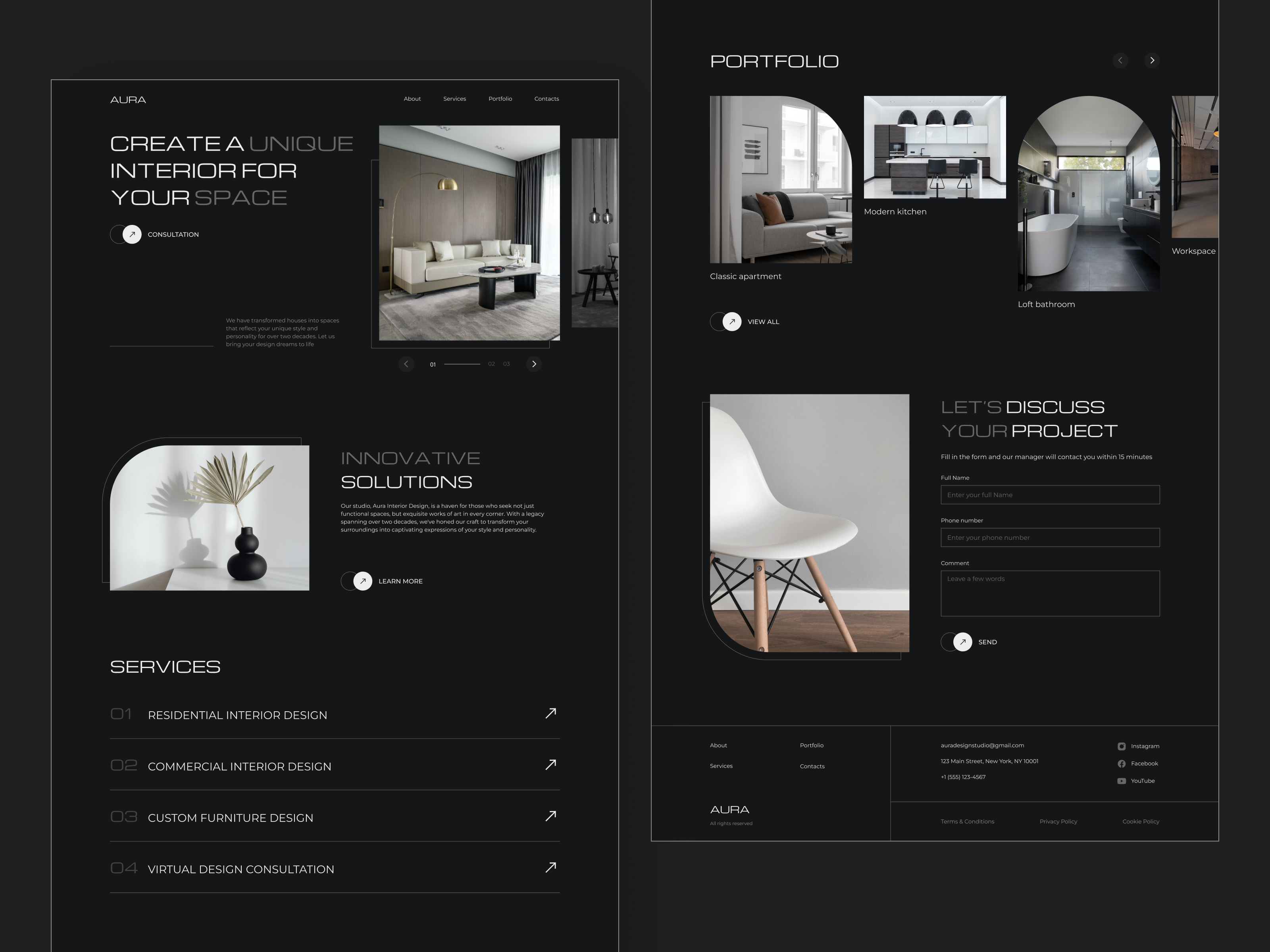 Example of Website Design