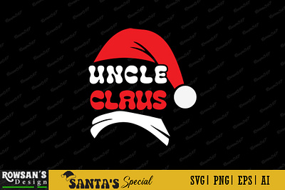 Uncle Claus Christmas T-Shirt santas favorite