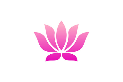 Lotus flower vector logo design branding flower graphic design logo