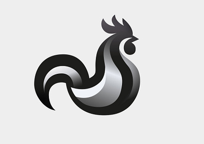 ROOSTER - 2024 3d animation branding chicken design gradient graphic design icon identity illustration logo marks rooster symbol ui