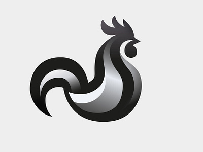 ROOSTER - 2024 3d animation branding chicken design gradient graphic design icon identity illustration logo marks rooster symbol ui