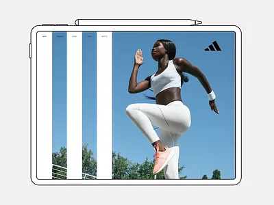 adidas adidas animation art brand branding clothes design graphic design illustration logo shop site typography ui ux vector