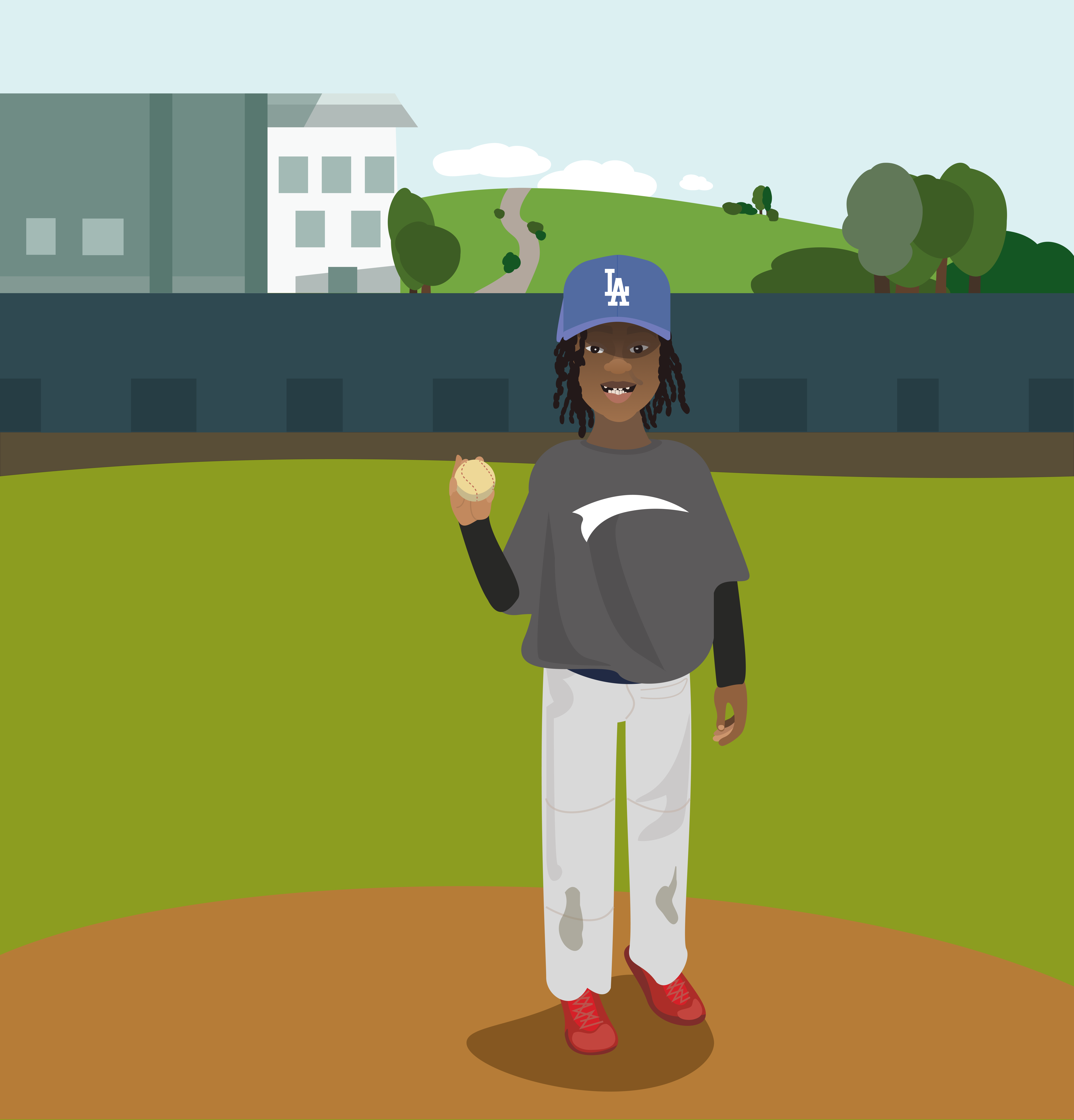 A boy design figma graphic design illustration vector