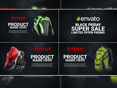 Product Promo // Black Friday Promo // Sale Event merchandise