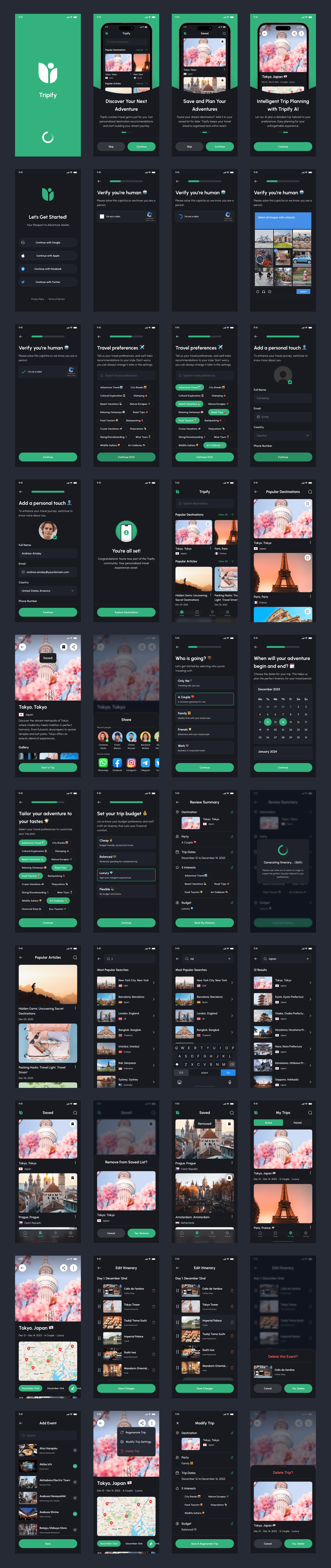 Tripify - AI Trip Planner App UI Kit By Sobakhul Munir Siroj On Dribbble