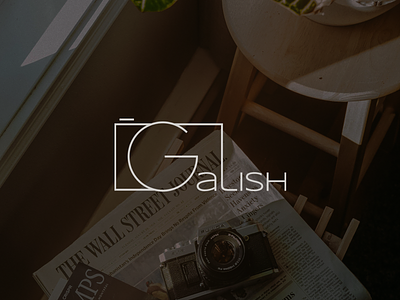 Galish Inna (photography) branding fi figma graphic design kyiv logo ukraine