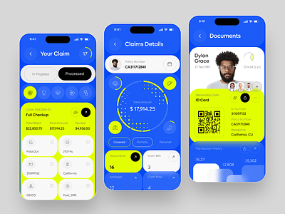 Oscar Health — Health Insurance App app b2b brocker crm design ehr health healthcare insurance insurtech ios medical medtech mobile product design saas software telemedecine ui ux