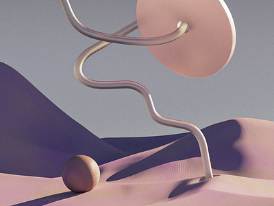 Dune II 3d 3d art abstraction design illustration