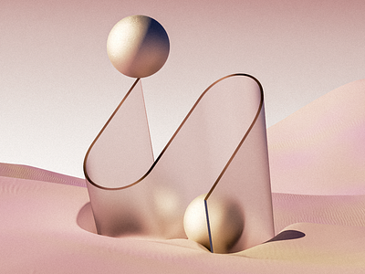 Dune IV 3d 3dart abstraction design illustration