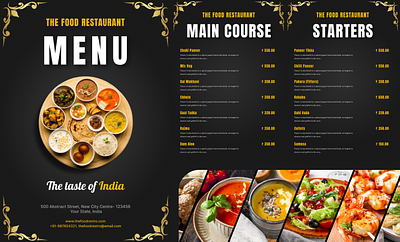 Elegant Menu Design banners branding creative design custom menus dribbble portfolio food menu graphic design menu design menu redesign posters print design restaurant branding restaurant menu