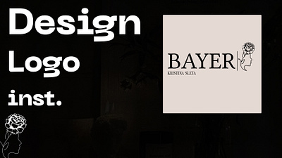 Дизайн логотипа для интернет-магазина в Instagram design graphic design ui ux