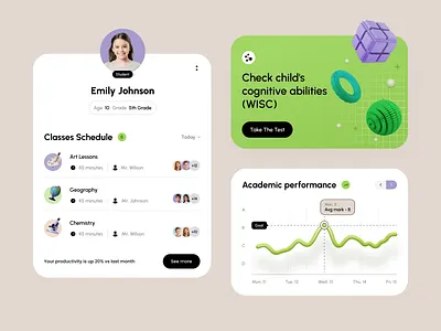 Edutate UI-UX design interface product service startup ui ux web website