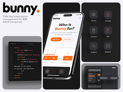 Bunny Website Design business website design designer interface landing landing page landingpage page site ui ux web web design web designer web page web site webdesign webpage website website designer