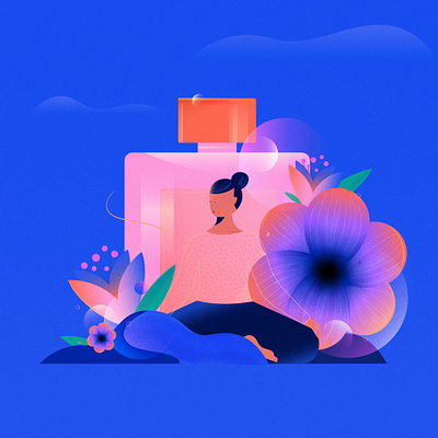 Beauty Blooms characterdesign design graphic design illustration vector