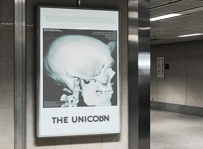 English Poster for Short Film The Unicorn film poster graphic design movie poster poster poster design short film