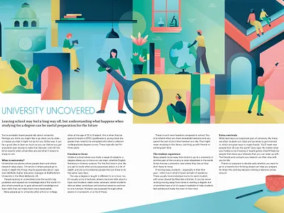 Teen Breathe Magazine characterdesign design editorial illustration magazine vector