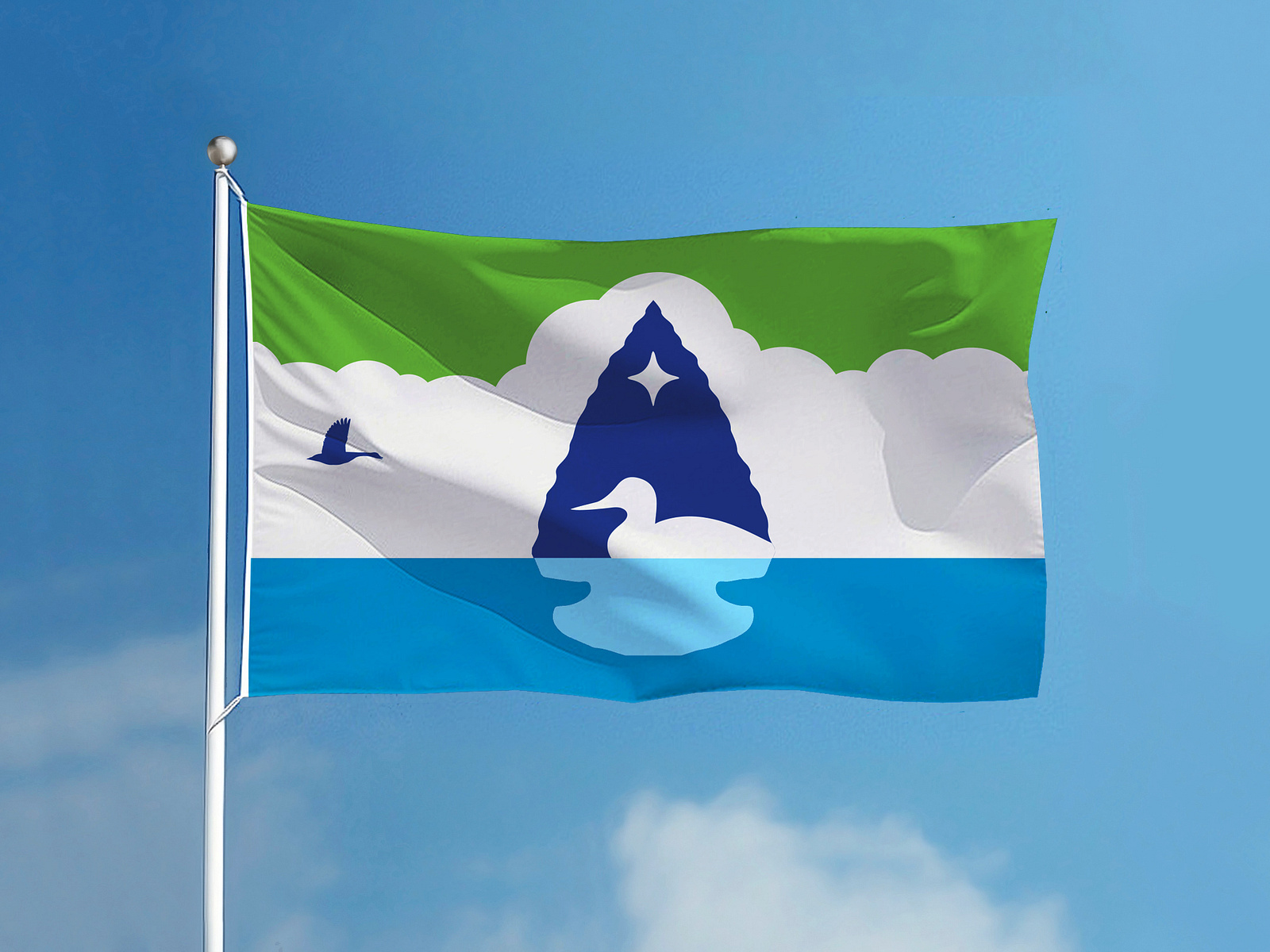 Minnesota Flag Redesign by Kurt Niedermeier on Dribbble