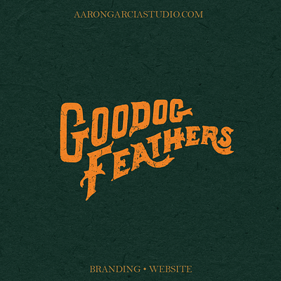 Goodog Feathers Branding brand identity branding design graphic design iconography icons set illustration illustration art logo