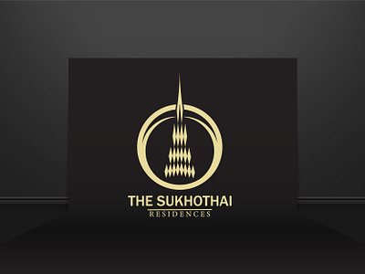 Logo for Sukhothai Residences 3d animation branding graphic design logo motion graphics ui