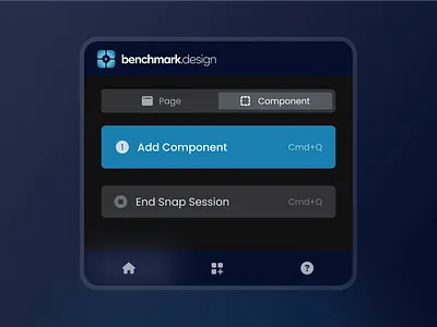 Benchmark / Chrome Extension chrome extension design uiux