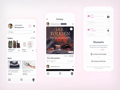 Chestr / Mobile app design ios mobile uiux