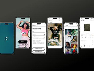 Retail Fashion Concept App app design concept app design fashion fashion app mobile app design retail retail app ui ui design