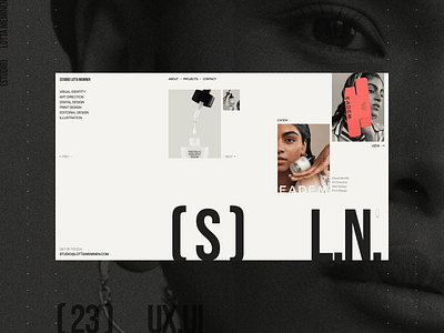 Lotta Nieminen | Designer's Portfolio app branding clean concept design fashion mobile app modern new platform popular portfolio product ui ux uxui web web design web portfolio