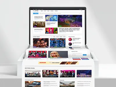 Newspaper Website Design abstract articlelayout blogpage categories corporate designenhancement homepage images logo news newspaperdesign newspaperwebsite socialmediaintegration typography ui uidesign ux uximprovement webdesignfeedback websitedesign