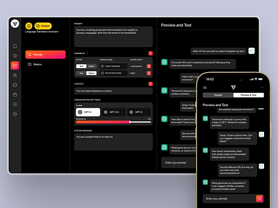 AI Assistant App Redesign - Figma ai ai assistant app app design apple assistant branding chat chatbot chatgpt design figma gpt graphic design ios app responsive ui ui design ui ux web app