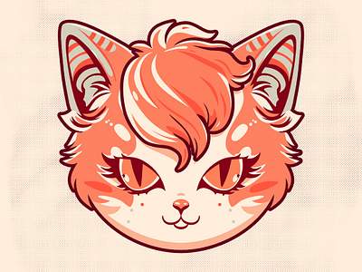 Orange Cat designs, themes, templates and downloadable graphic