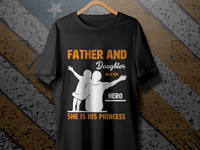 Father and daughter t shirt design ai clothing design daughter fashion design fashion designer father free mockup graphic design hero print design print on demand psd shirt size style t shirt t shirt and marchen t shirt design typography vector