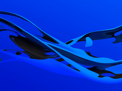 Abstract loop animation 3d abstract animation art background black blender blender3d blue branding color design liquid loop render shape visual