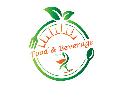 Food & Beverage agency app icon logo beautiful logo branding community creative logo design food food beverage gradient graphic design illustration logo minimalist logo resturant social media services ui unique logo vectplus vectplus7