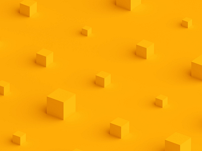 Yellow cubes 3d abstract animation background blender blender3d branding clean color cubes design endless geometric loop minimalist motion render shape simple yellow