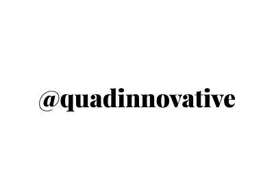 quad. Branding