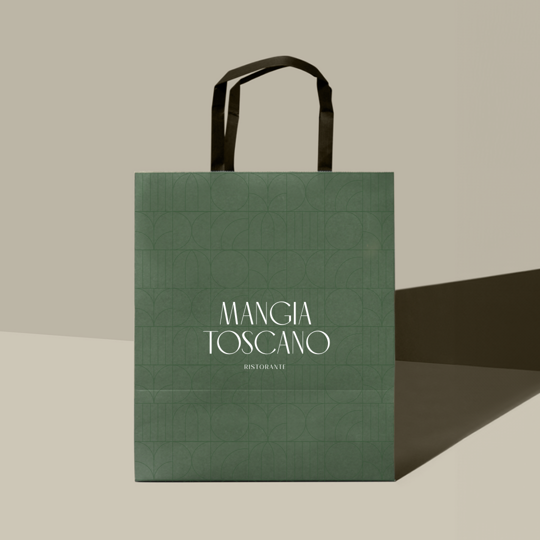 Mangia Toscano Restaurant Branding brand design brand identity branding branding design logo design logotype packaging packaging design restaurant branding