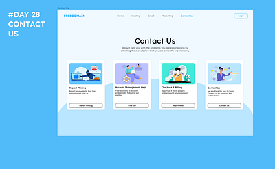 #DAY 28 CONTACT US animation branding challenge contact us dailyui design graphic design illustration logo ui uiux