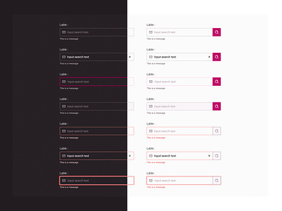 Input Component design system inpup mode ui ui kit